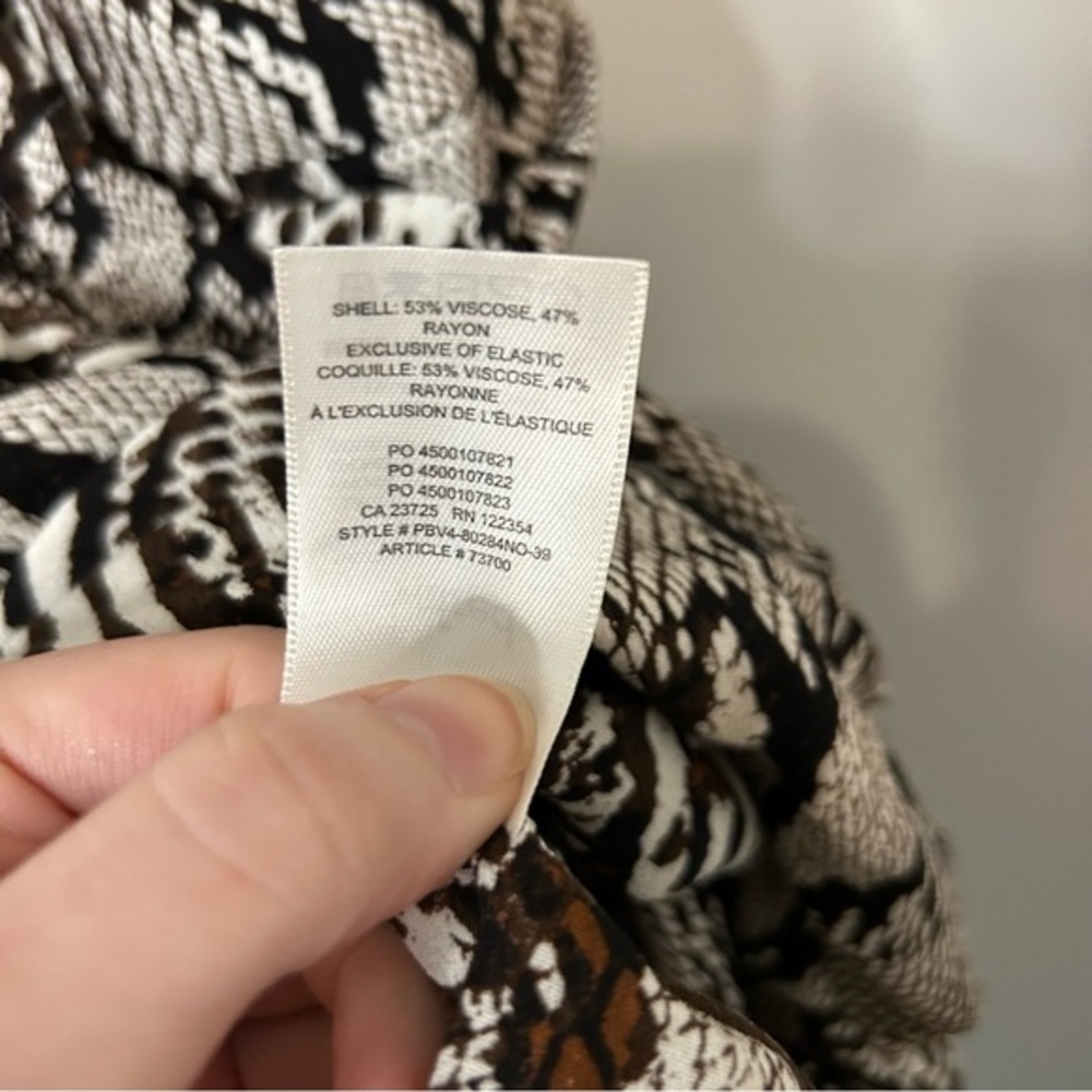 Aritzia Wilfred Veda‎ Animal Print Mini Dress - Picture 6 of 9
